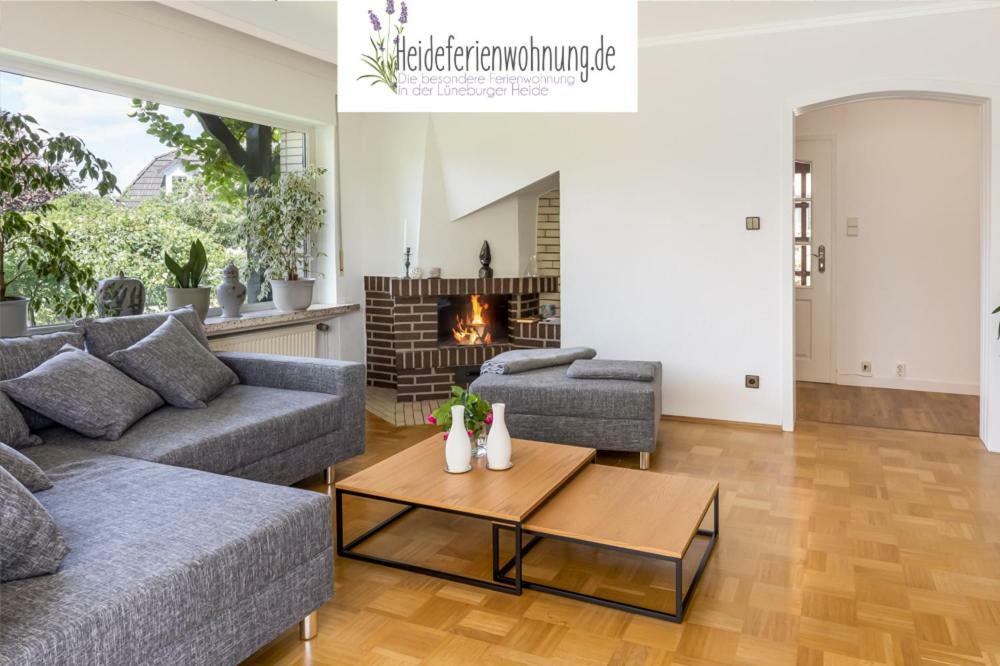 Heideferienwohnung Walsrode Exterior foto